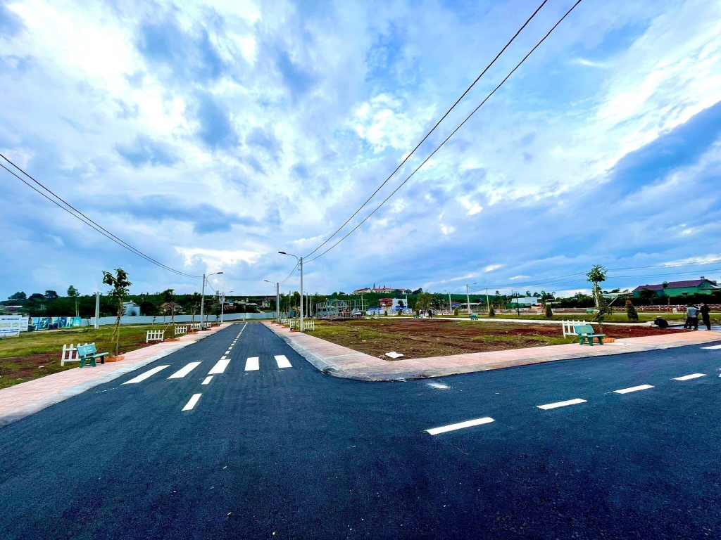 cơ sở hạ tầng khu đất nền
