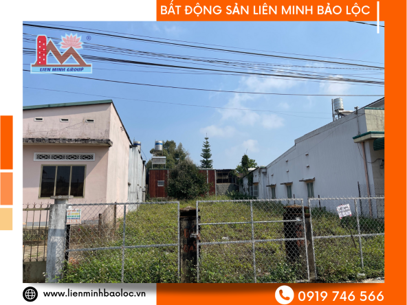 BLD590-Đất Mặt Tiền Đường Châu Văn Liêm Bảo Lộc