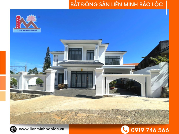 BLD459-Bán Biệt Thự Mới Xây Bảo Lộc