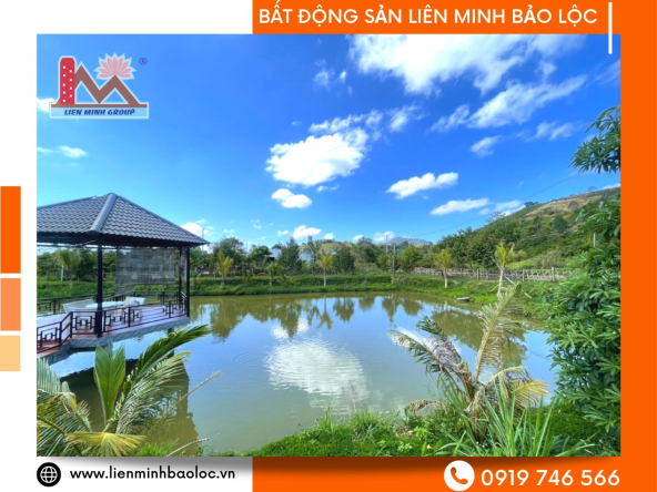 BLD354-Lô Đất 2 Mặt Tiền Blao Xê Rê Đại Lào Bảo Lộc