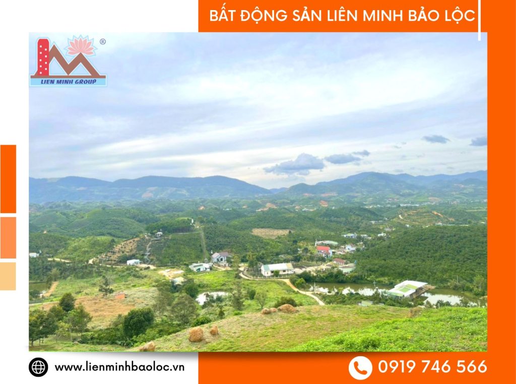 Lô đất view đồi bát úp-Đại Lào-Bảo Lộc (0919746566 Mr. Hưng)