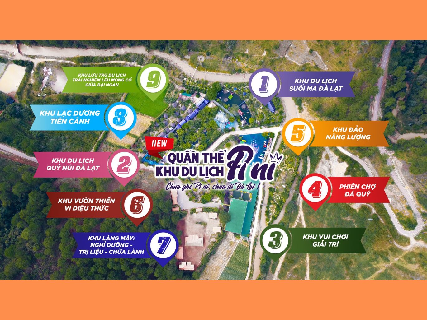 Quần Thể Khu Du Lịch Pi Ni Đà Lạt