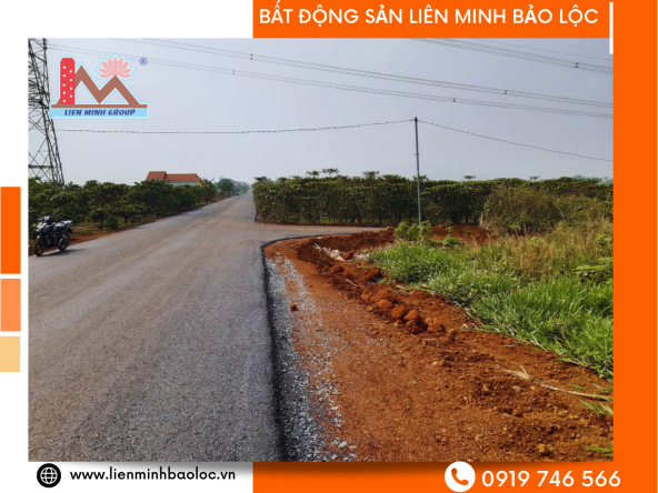BLD615-Đất 2 Mặt Tiền Mạc Đỉnh Chi Bảo Lộc