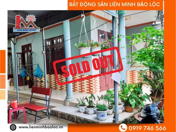 BLN93-Nhà Mặt Tiền Lộc Tiến Bảo Lộc