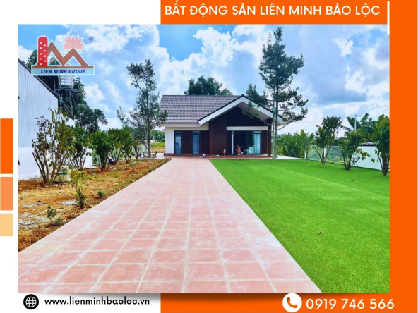 Lô Đất Nhà Mặt Tiền Đường Phan Huy Ích - Đại Lào - Bảo Lộc - Lâm Đồng Giá Rẻ