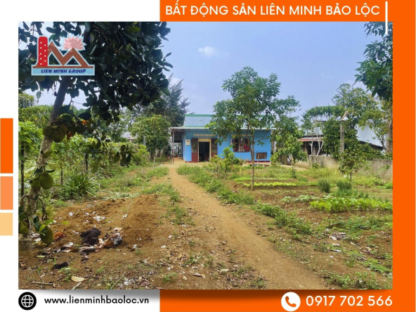 BLN95-Bán Đất Sẵn Nhà Mặt Tiền Lộc Sơn Bảo Lộc