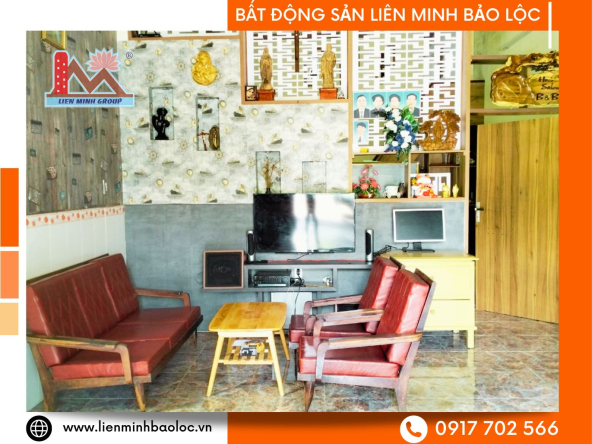 BLN39-Bán Nhà Mặt Tiền Lộc Tiến Bảo Lộc Giá Rẻ