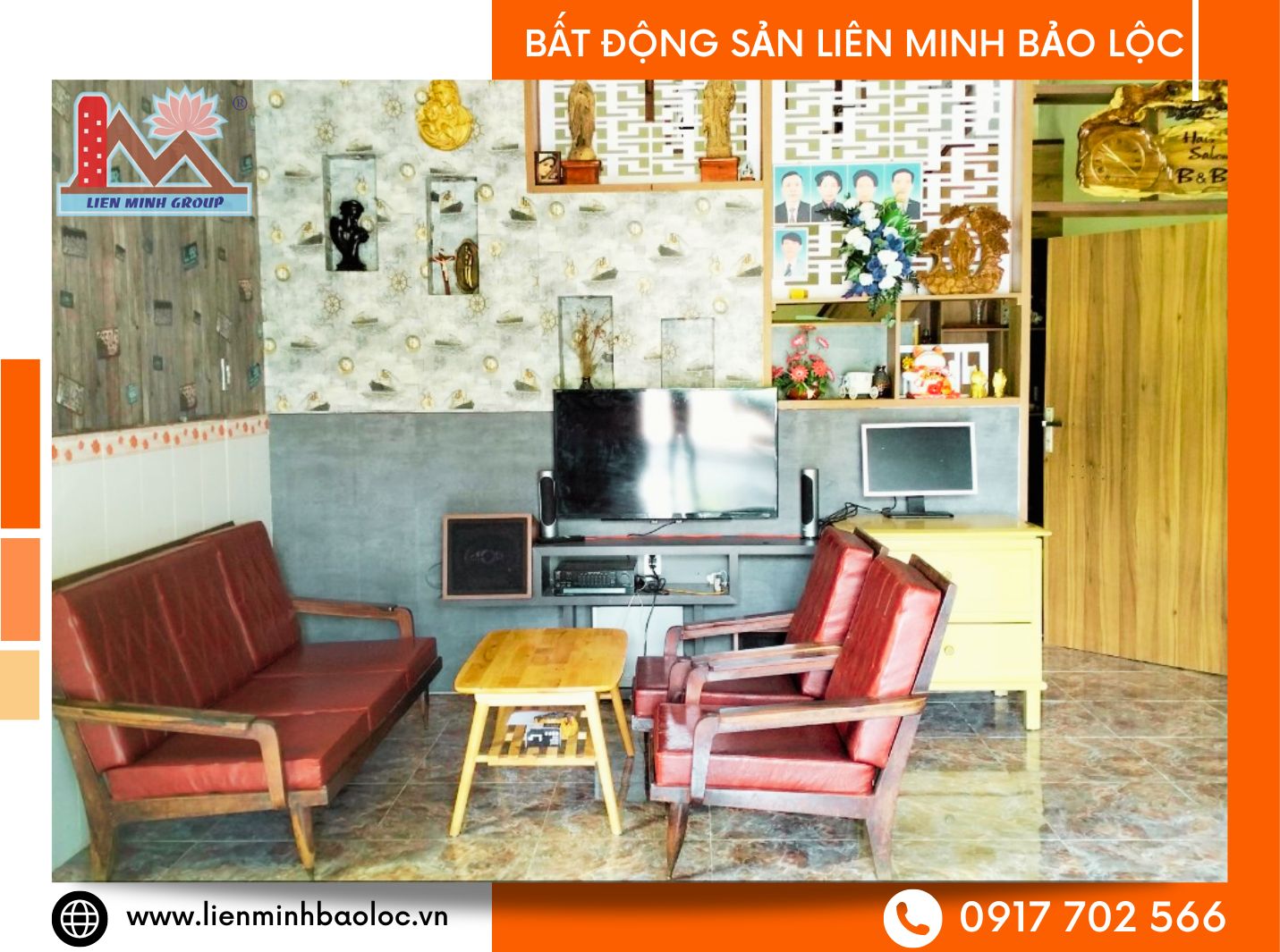 Nhà bảo Lộc ngay trung tâm