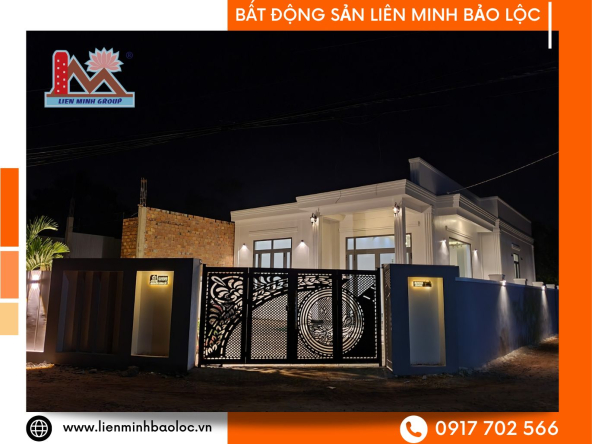 BLN34-Bán Nhà Phong Cách Hiện Đại Lộc Phát Bảo Lộc