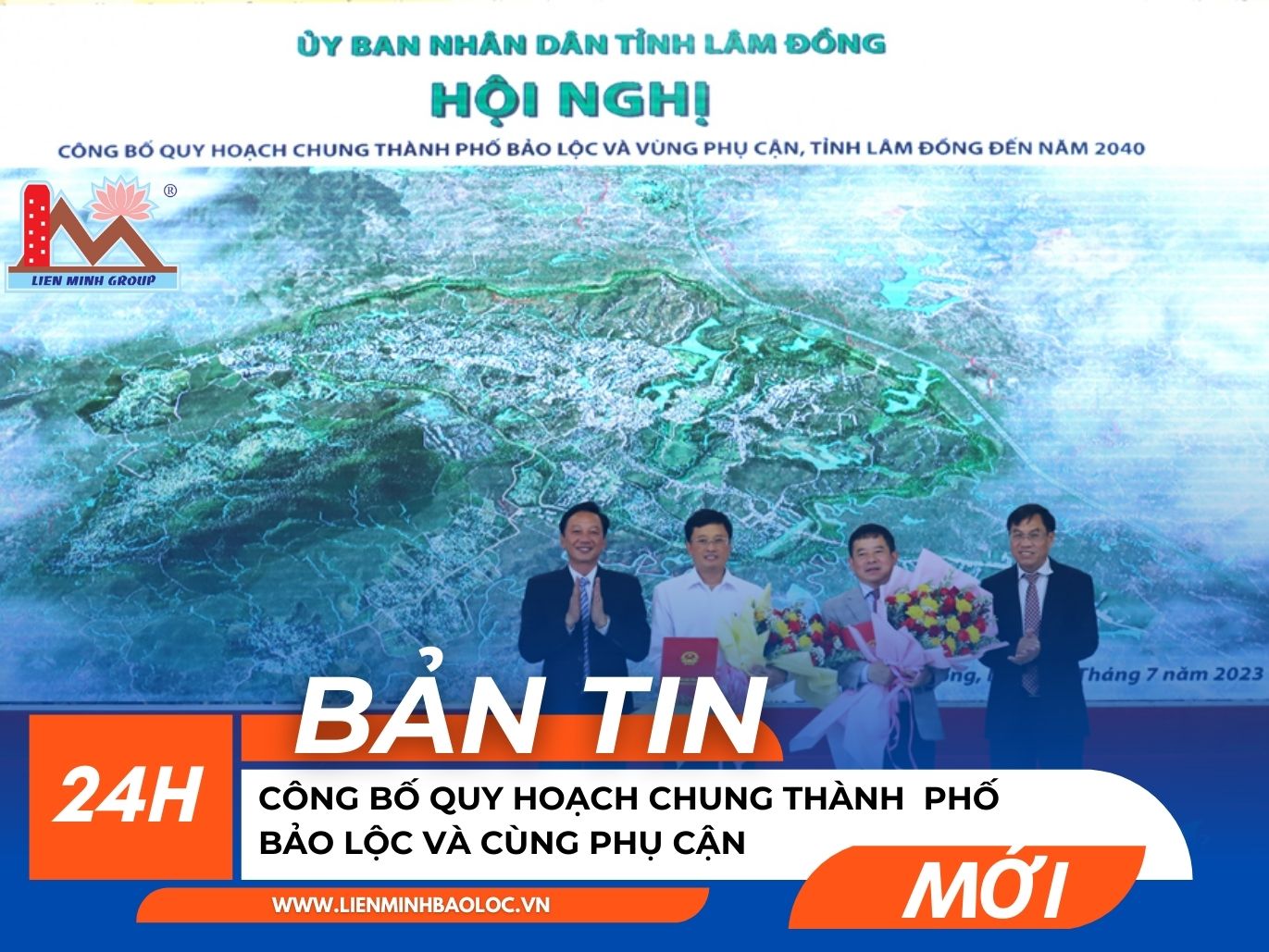 Hội Nghị Công Bố Quy Hoạch Chung Thành Phố Bảo Lộc Và Vùng Phụ Cận