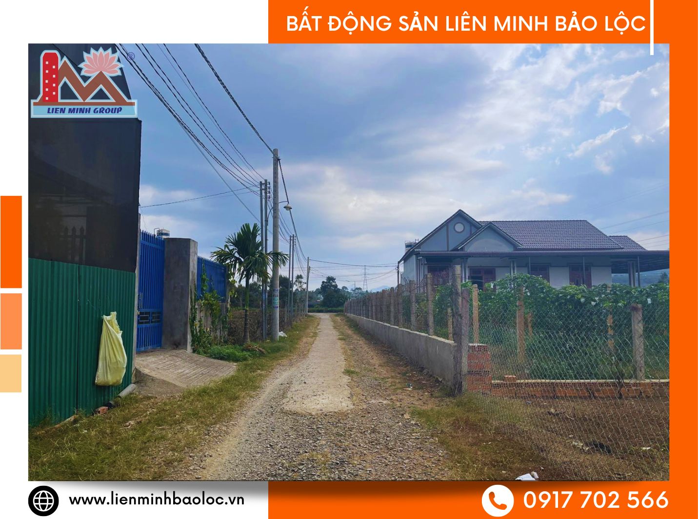BLD568-Bán Đất Hẻm 414 Trần Hưng Đạo-Bảo Lộc