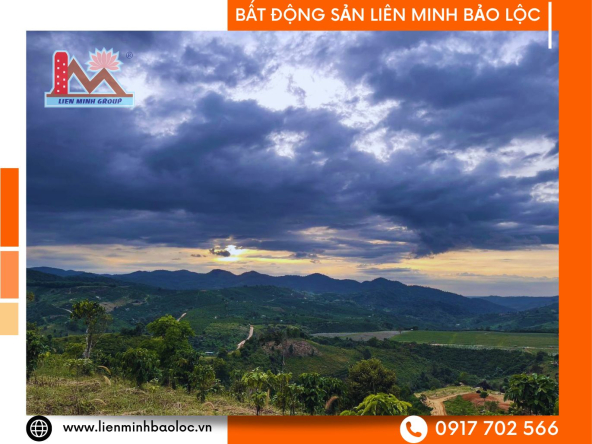 BLD215-Bán Đất View Đồi Lộc Tân Bảo Lộc