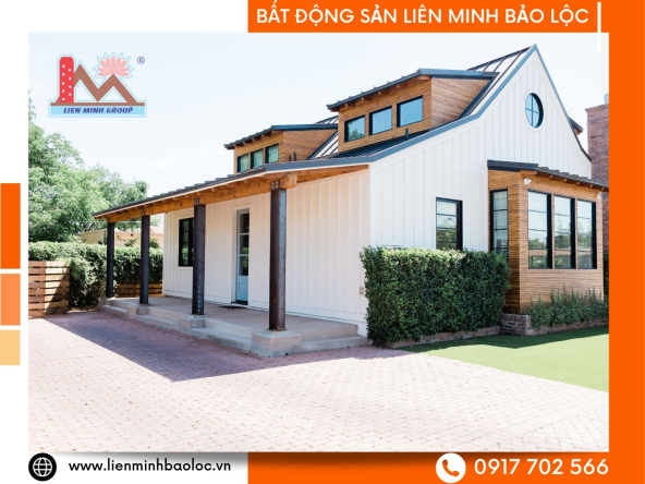 BLN112-Bán Nhà Mặt Tiền Lý Thái Tổ Đambri Bảo Lộc giá tốt để đầu tư.