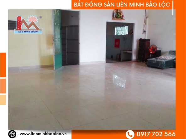 BLT102-Cho Thuê Nhà Mặt Tiền QL20 Bảo Lộc