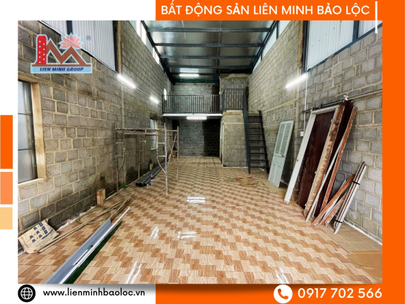 BLT117-Cho Thuê Nhà Kho Gần CoopMart Bảo Lộc