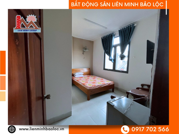 BLT130-Cho Thuê Khách Sạn Đường 1-5 Bảo Lộc