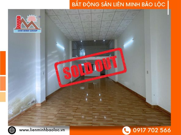 BLT154-Cho Thuê Nhà Mặt Tiền Đường 1-5 Bảo Lộc