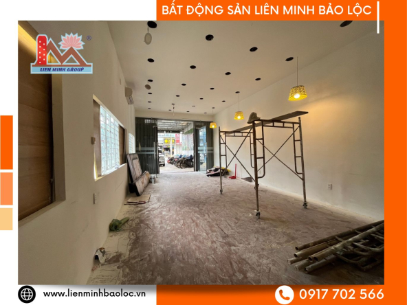 BLT164-Cho Thuê Nhà 2 Mặt Tiền Trần Phú Bảo Lộc Giá Rẻ.