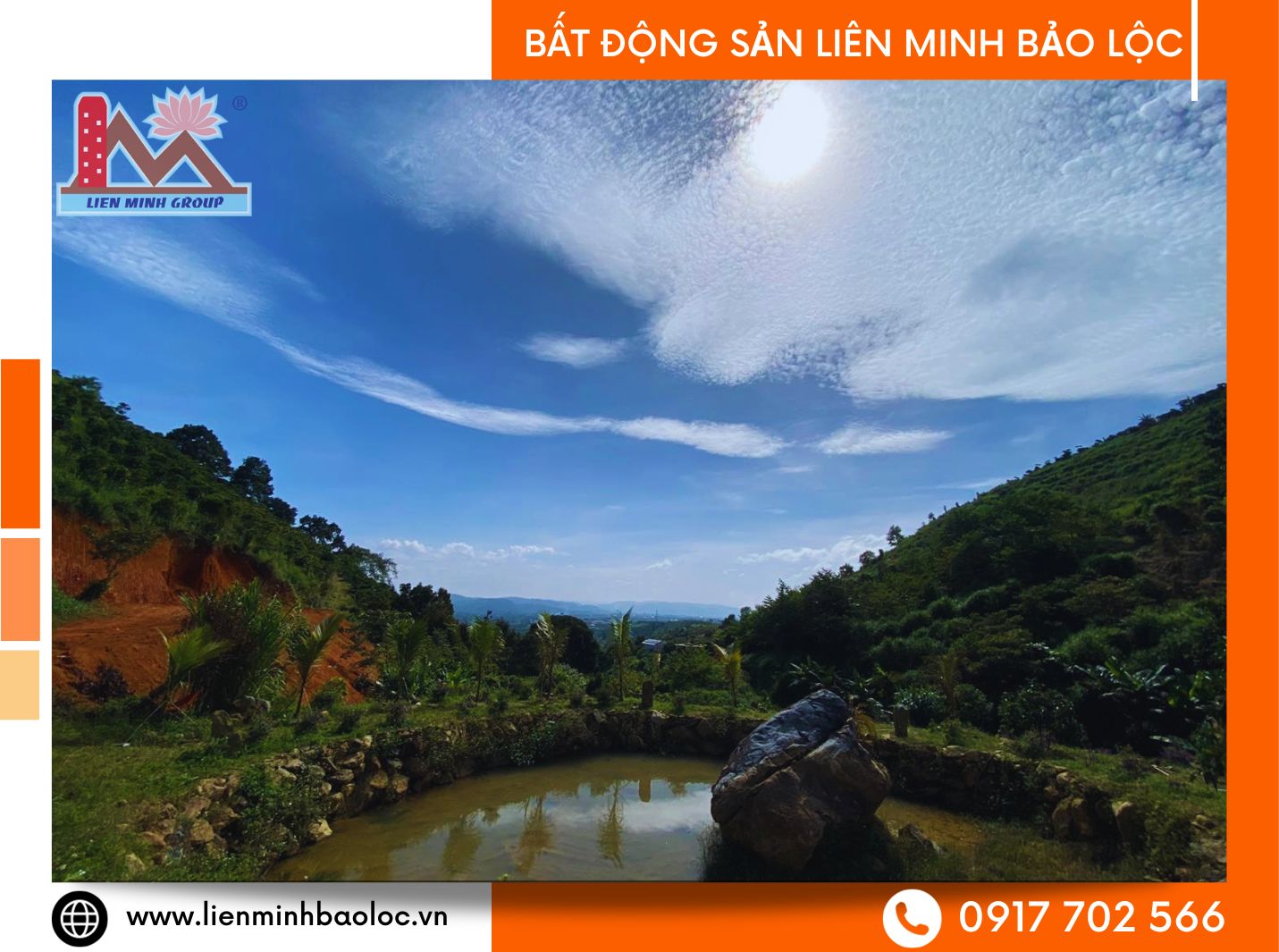 Đất nghỉ dưỡng view đối núi săn mây giá rẻ tại Bảo Lộc