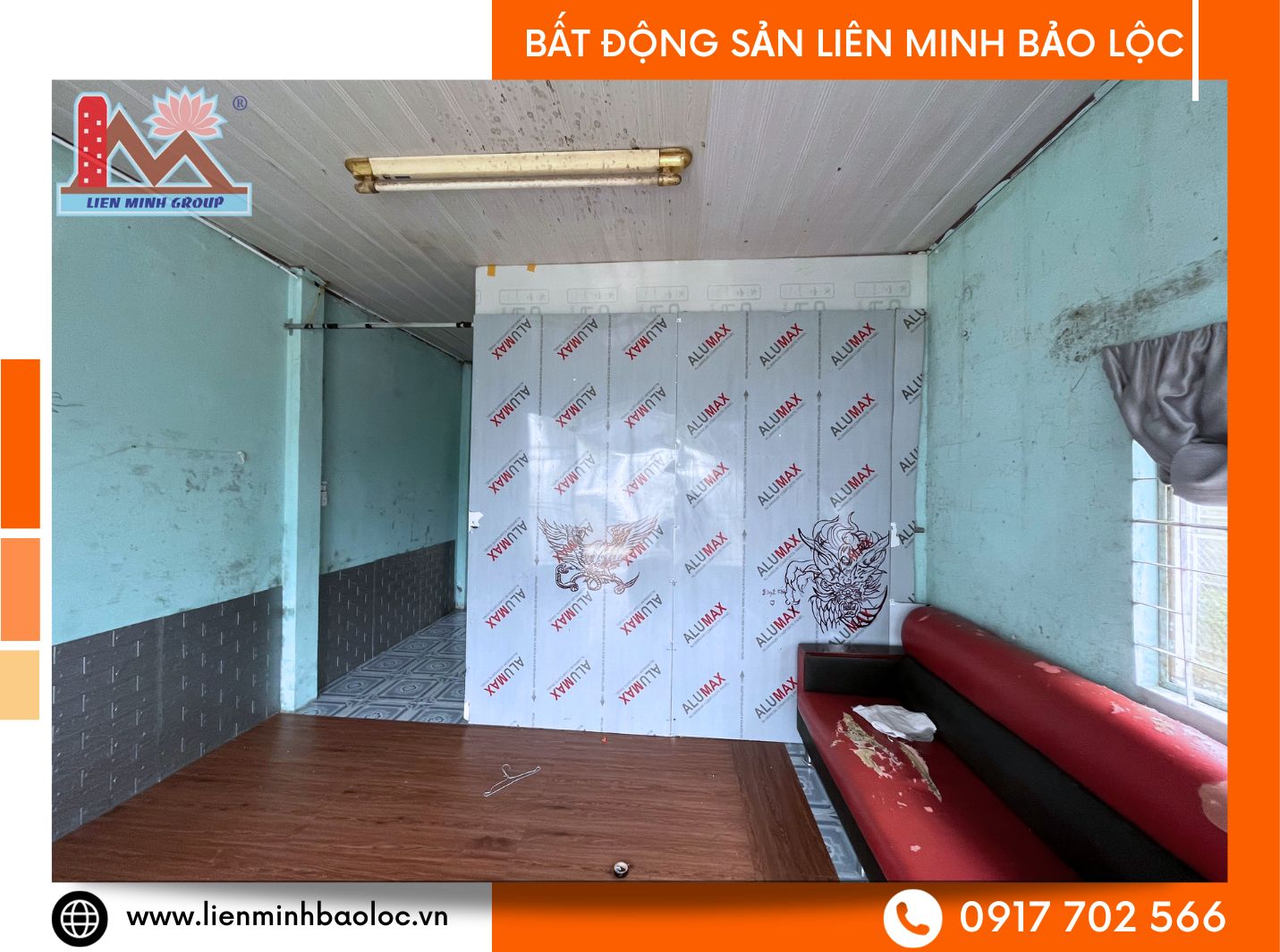Cho thuê nhà trung tâm phường 1 Bảo Lộc