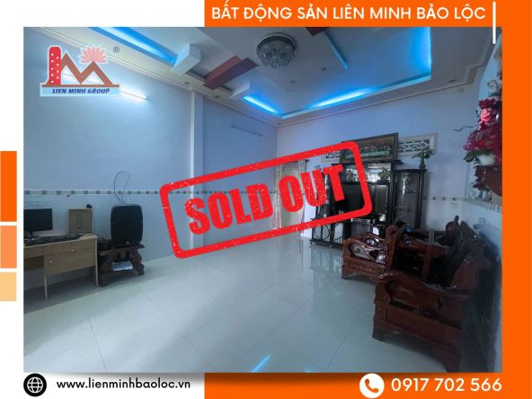 BLT206-Cho Thuê Nhà Mặt Tiền Lộc Phát Bảo Lộc