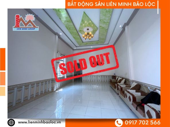 BLT213-Cho Thuê Nhà Ngay Khu 6 Bảo Lộc