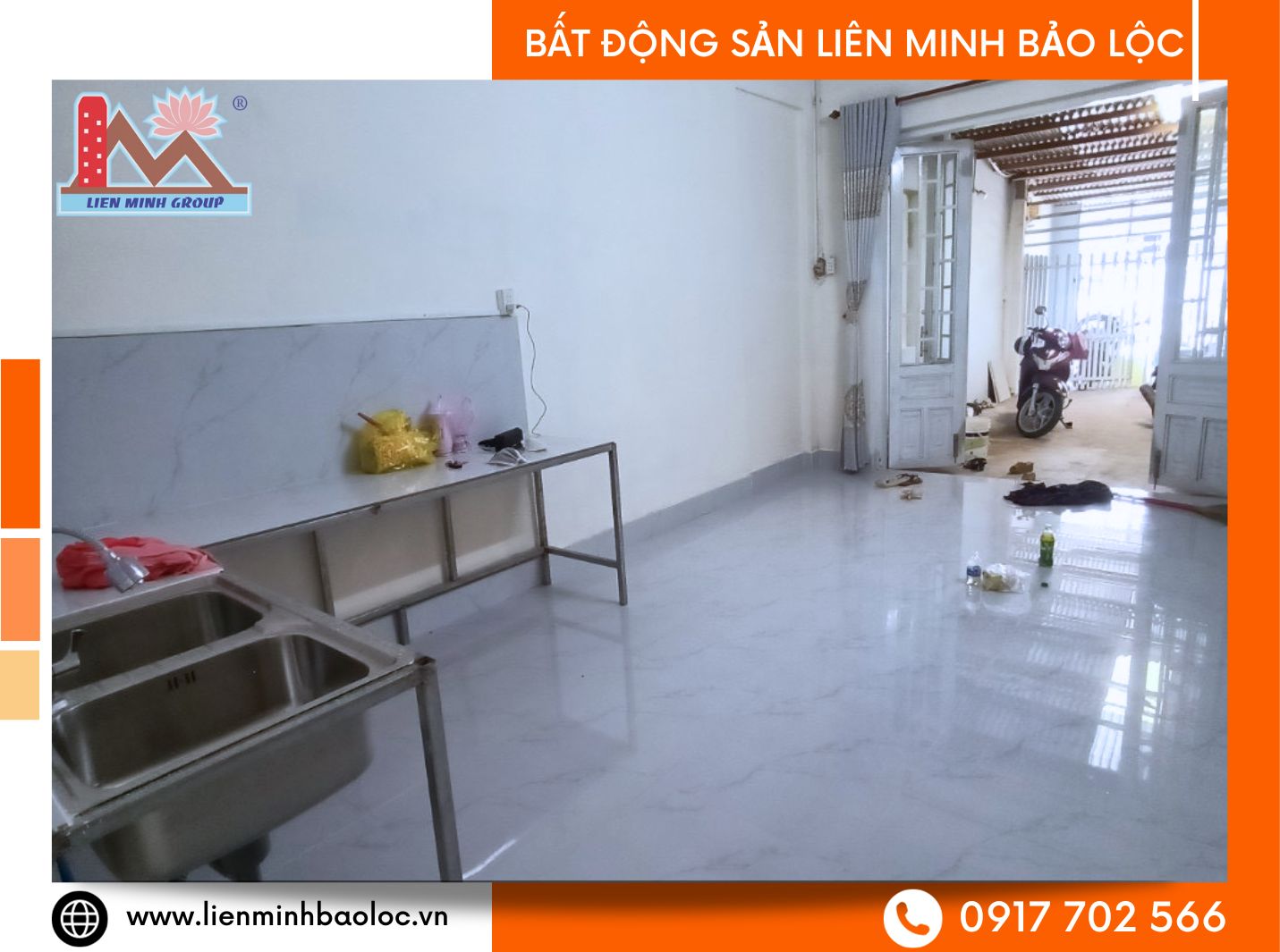 Cho thuê nhà mặt tiền kinh doanh nhỏ lẻ tại Bảo Lộc