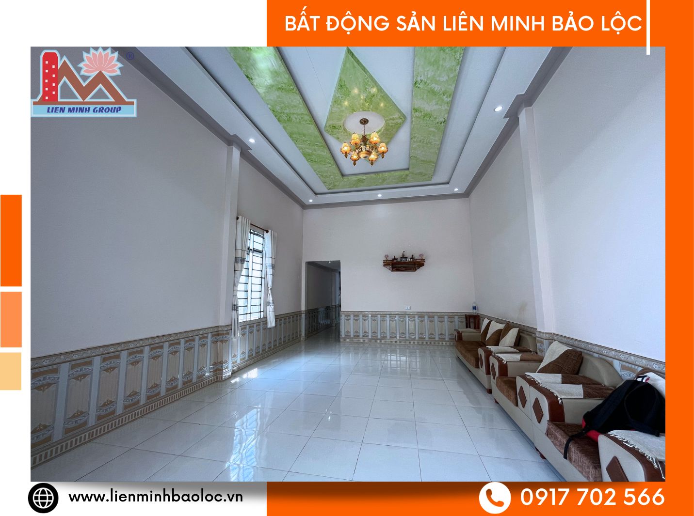 Cho thuê nhà đẹp trung tâm Bảo Lộc giá rẻ