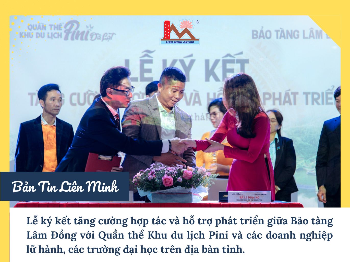 Liên Minh Group Ký Kết Hợp Tác Với Bảo Tàng Lâm Đồng