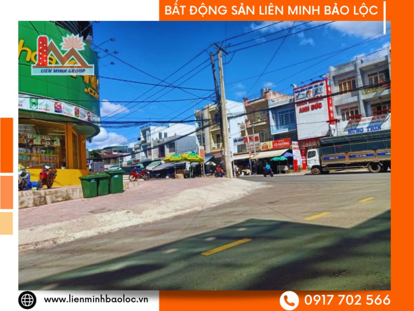 BLD747-Lô Đất Góc 2 Mặt Tiền Trung Tâm Bảo Lộc