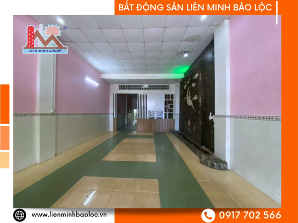 BLT219-Cho Thuê Nhà 2 Mặt Tiền Trần Phú Lộc Tiến Bảo Lộc