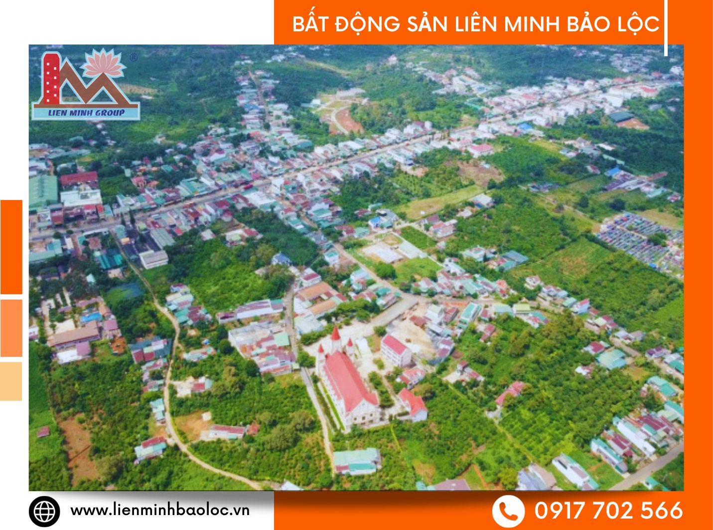 Bán đất trung tâm Lộc Phát Bảo Lộc giá rẻ