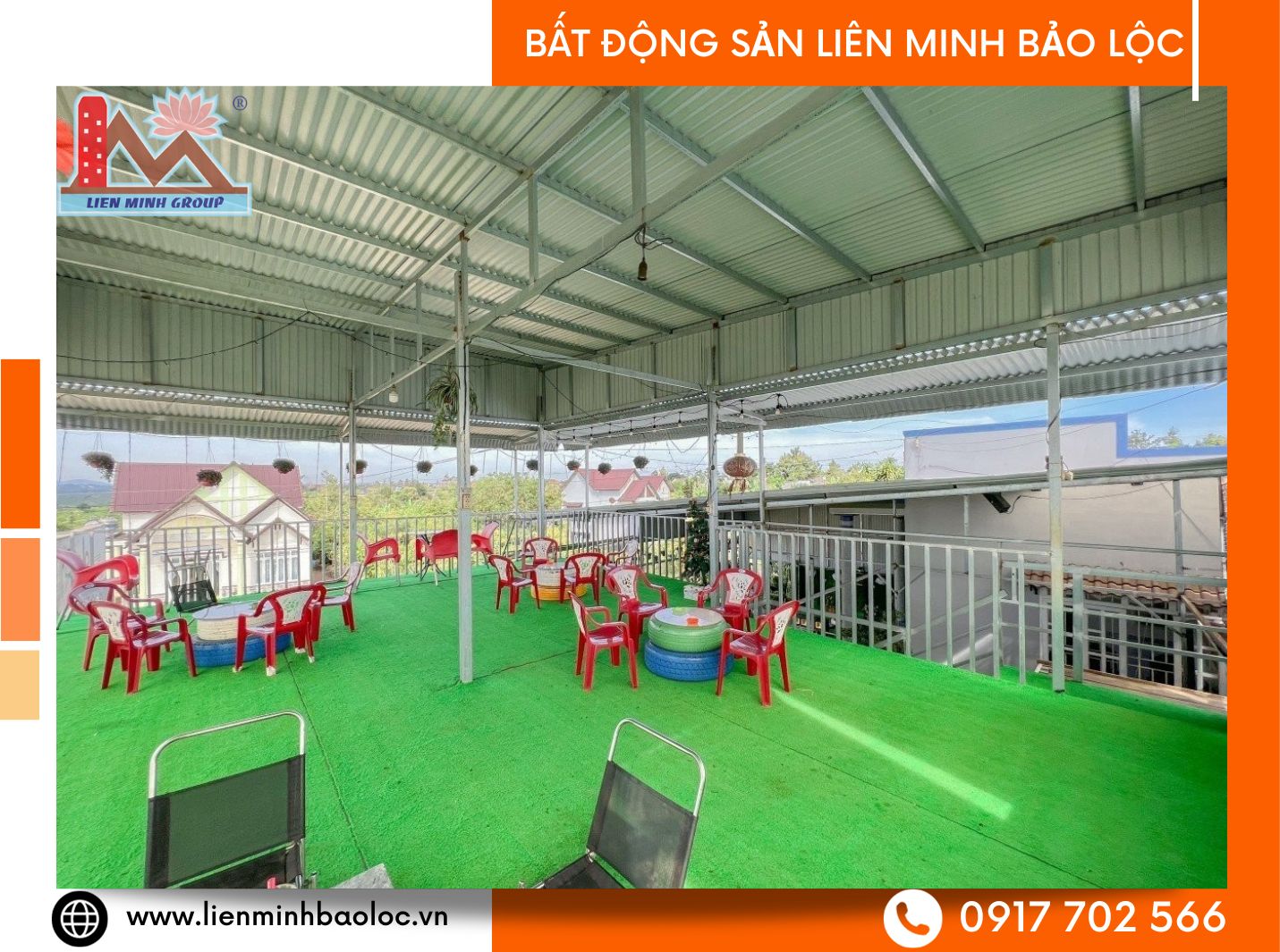 Cho thuê đất trung tâm phường 1 Bảo Lộc