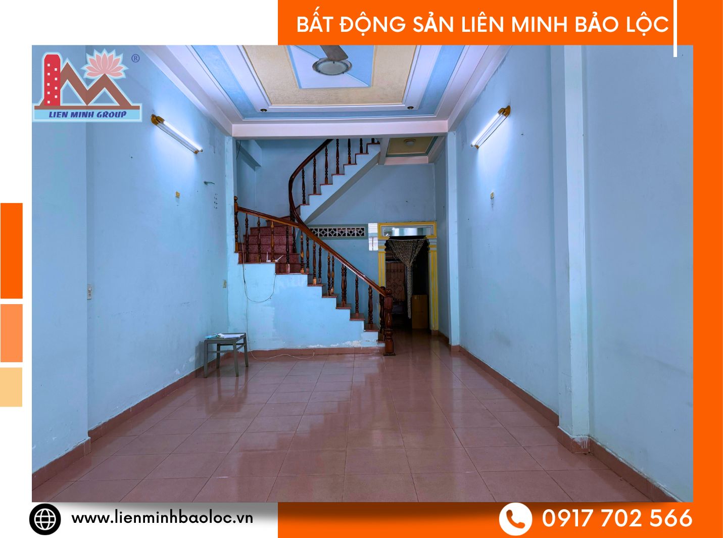 Cho thuê nhà mặt tiền kinh doanh trung tâm Bảo Lộc giá rẻ