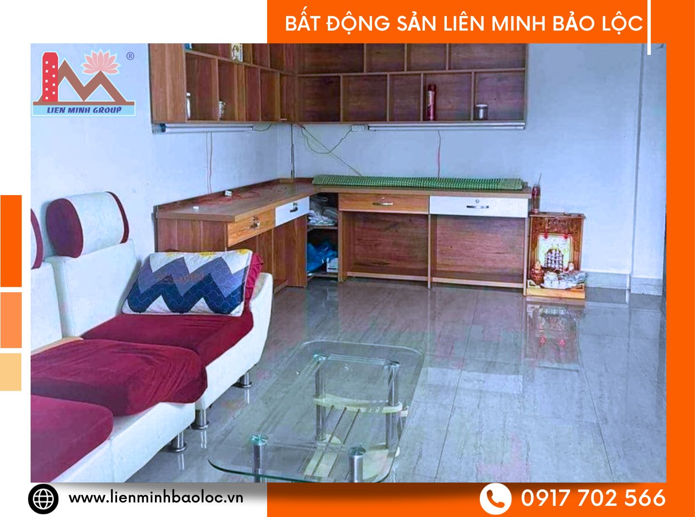 Cho thuê nhà gần các tiện ích trung tâm Bảo Lộc