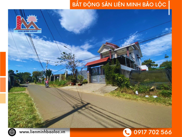 BLD800-Đất Mặt Tiền Sẵn Thổ Cư Lộc Phát Bảo Lộc