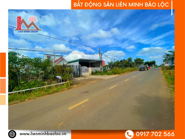 BLD801-Đất Mặt Tiền Mạc Đĩnh Chi Phường 2 Bảo Lộc