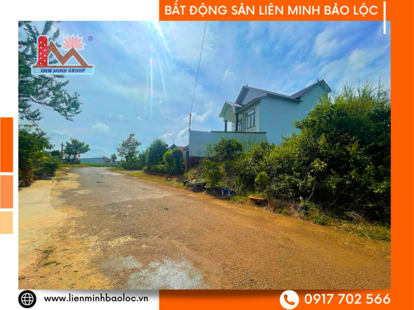 BLD802-Đất Mặt Tiền Tản Đà Đambri Bảo Lộc