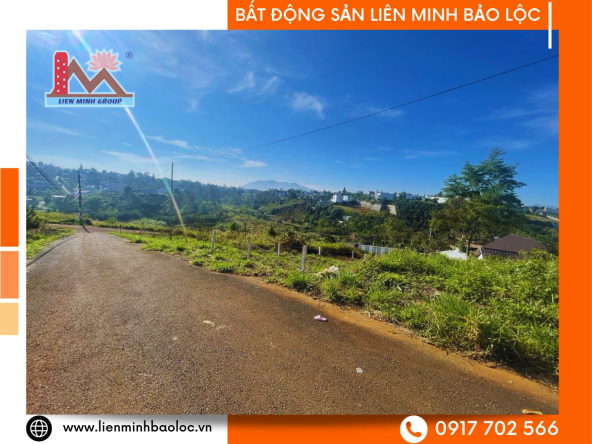 BLD841-Bán Đất Nền Mạc Đĩnh Chi Phường 2 Bảo Lộc