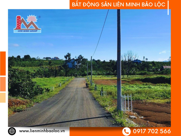 BLD858-Đất Full Thổ Cư Nguyễn Văn Cừ Lộc Phát Bảo Lộc