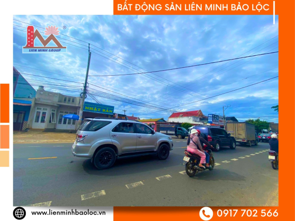 BLN214-Nhà Mặt Tiền Nguyễn Biểu Lộc Nga Bảo Lộc