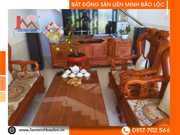 BLN222-Bán Nhà Mạc Đĩnh Chi Phường 2 Bảo Lộc