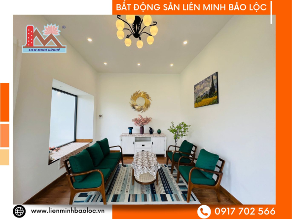 BLN226-Bán Villa Sân Vườn Nghỉ Dưỡng Bảo Lộc