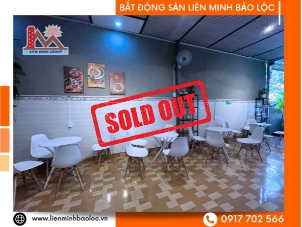 BLT283-Sang Mặt Bằng Quán Coffee Phường 1 Bảo Lộc