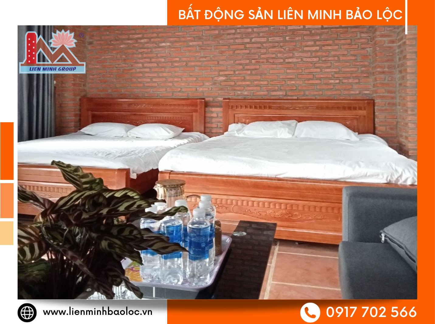 Bán khu nghỉ dưỡng đầy đủ trang thiết bị ở Đại Lào Bảo Lộc