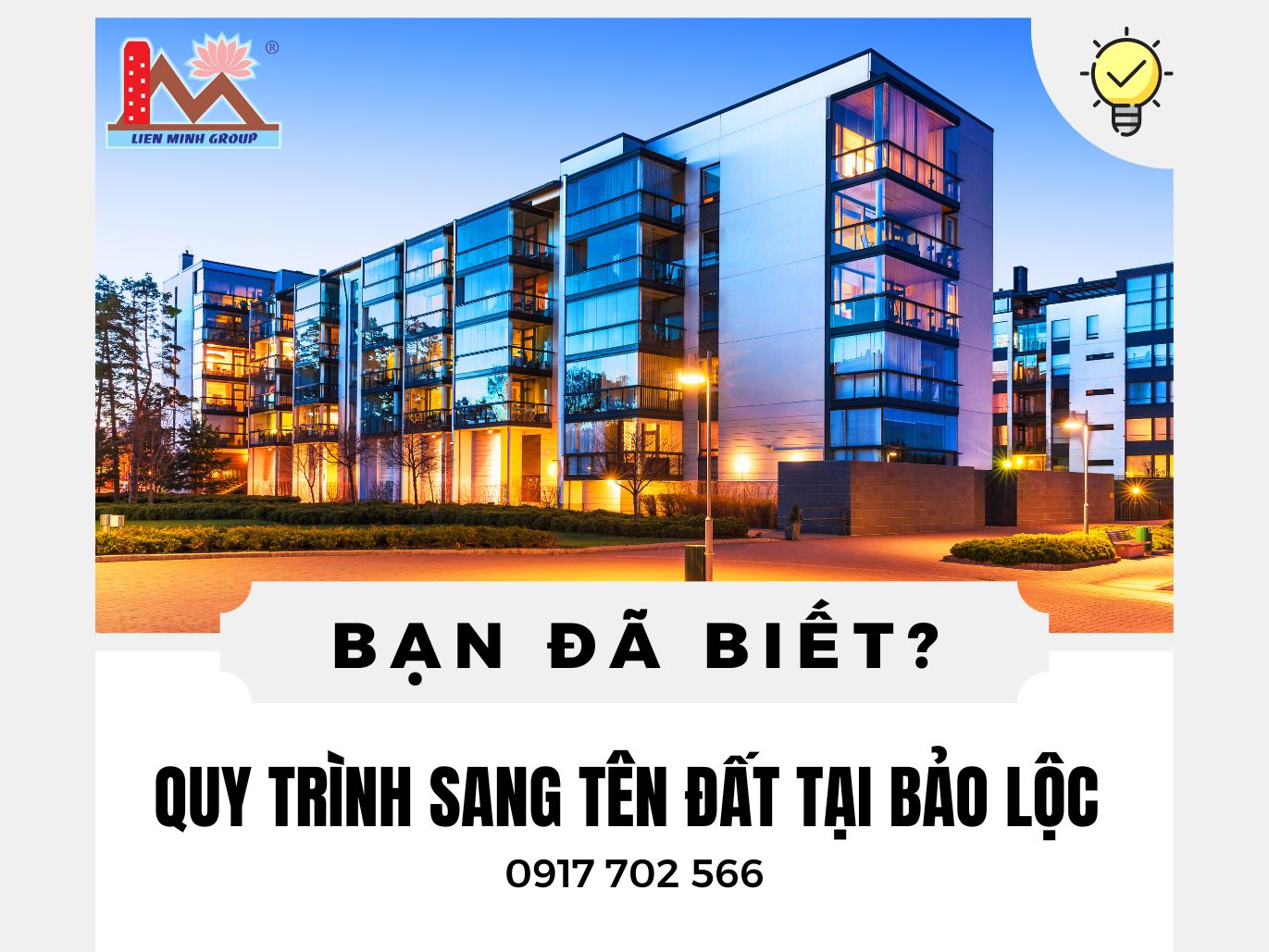 Quy Trình Sang Tên Đất Tại Bảo Lộc Mới Nhất