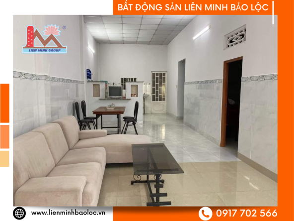 BLN286 Bán Nhà Phường 2 Bảo Lộc Giá Rẻ