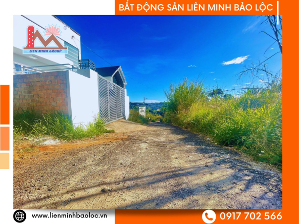 BLD860-Đất Nền Phan Đình Phùng Phường 2 Bảo Lộc