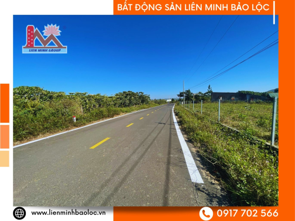 BLD878-Đất 2 Mặt Tiền Đinh Công Tráng Lộc Châu Bảo Lộc