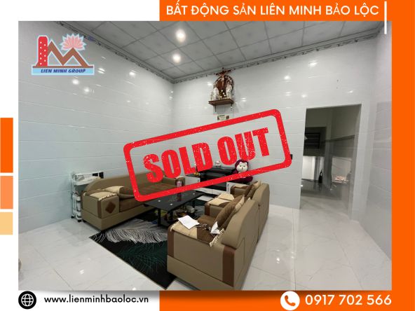 BLN279 Bán Nhà Phường B'Lao - Trần Quốc Toản, Bảo Lộc